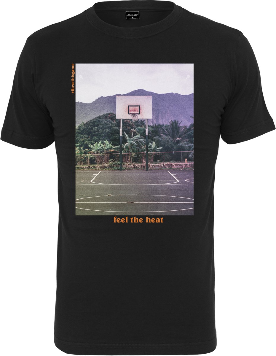 Mister Tee Feel the Heat Heren T-shirt S Zwart