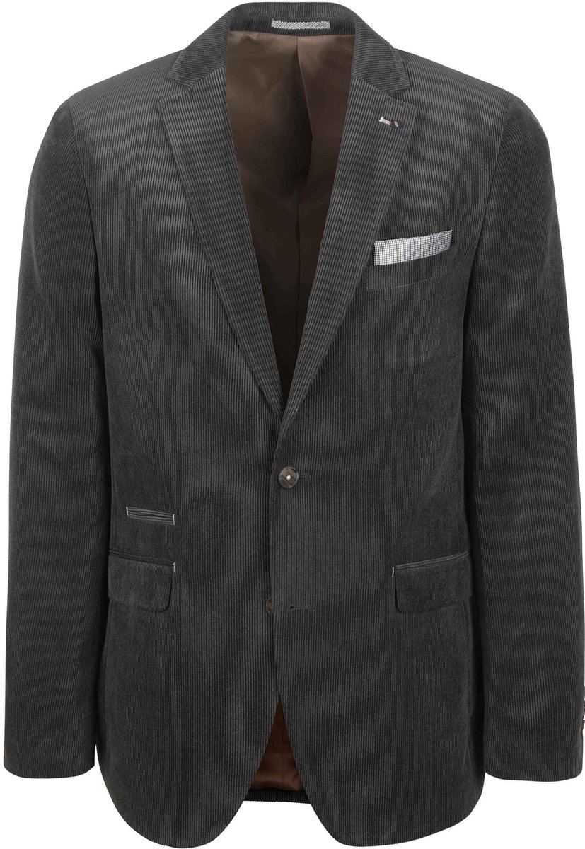 Suitable Colbert Heleen Corduroy Cosmos Blauw - Maat 46 - Heren - Ribstructuur - Volwassen mannen blazer