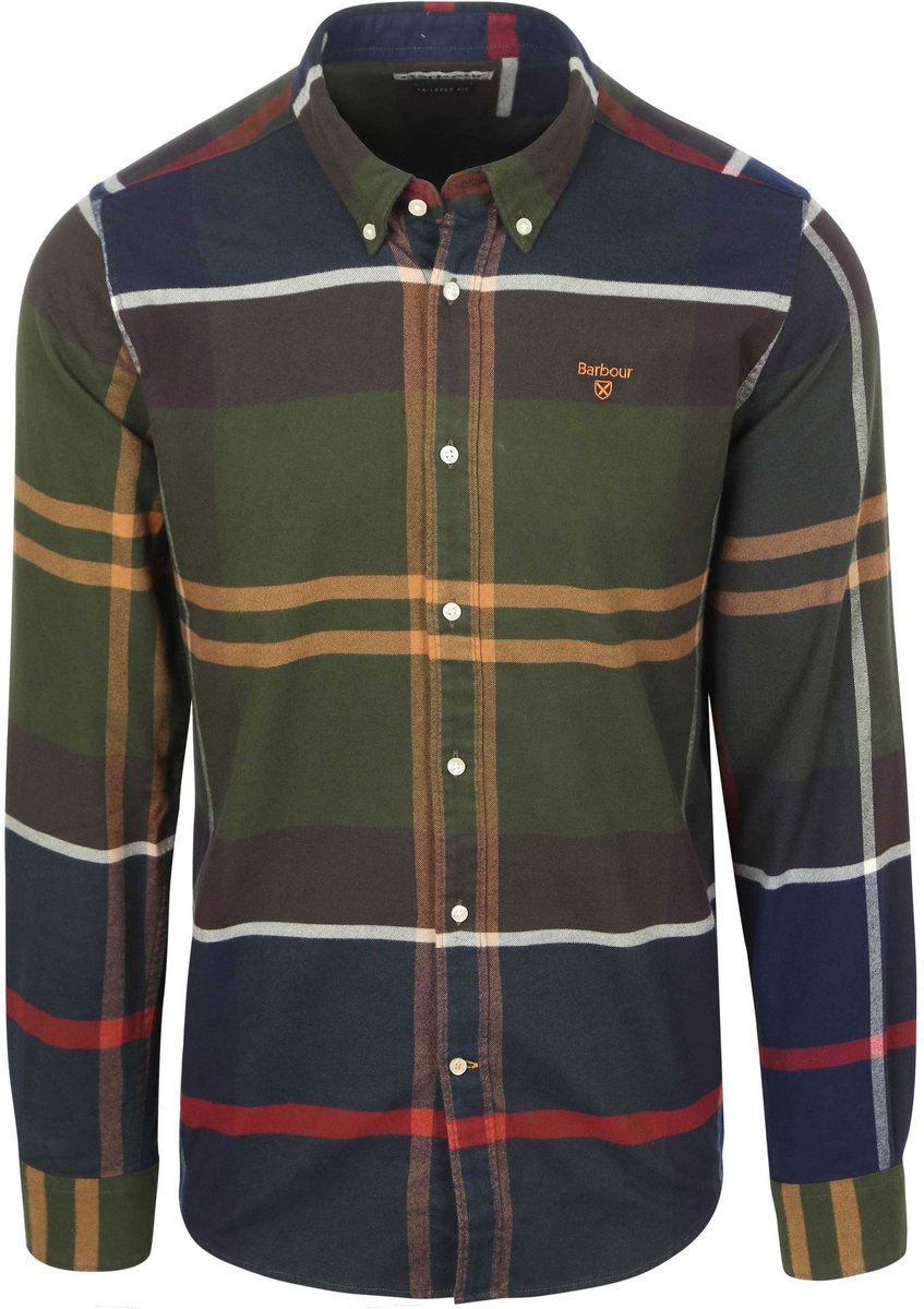Barbour Iceloch Overhemd Ruit Multicolour - Maat M - Heren - Overhemden Casual