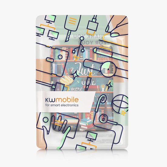 E-reader hoesje met magneetsluiting voor Kobo Clara BW/Colour - meerkleurig, stijlvolle bescherming van Merkloos — afbeelding 4