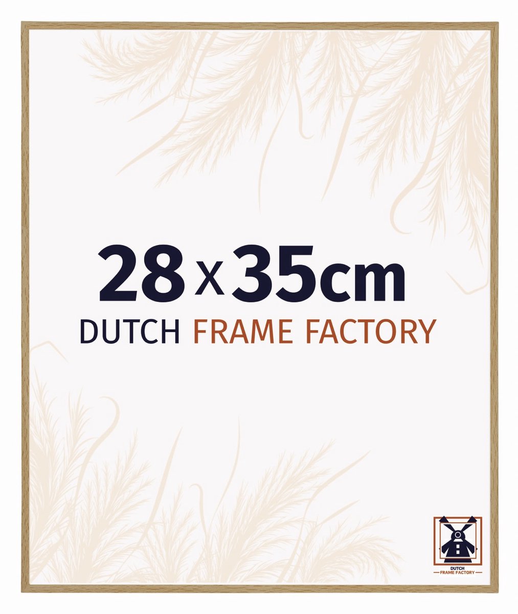 Dutch Frame Factory Fotolijst 28x35 cm - Kunststof - Beuken Licht - Easy