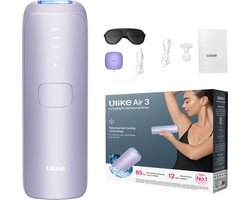 ULIKE - Air 3 - Provence Purple - Laser Ontharing Apparaat - IPL Ontharing voor Vrouwen en Mannen met Saffier Ice Cooling - Bijna pijnloos - Langdurige Resultaten voor Gezicht en Lichaam - Geschenkdoos