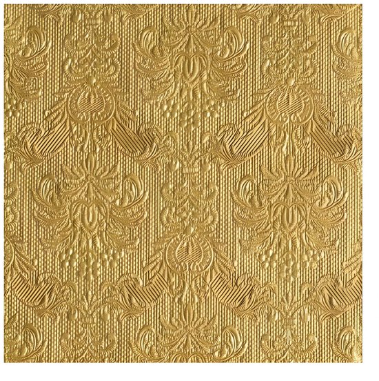 Gouden kerstservetten