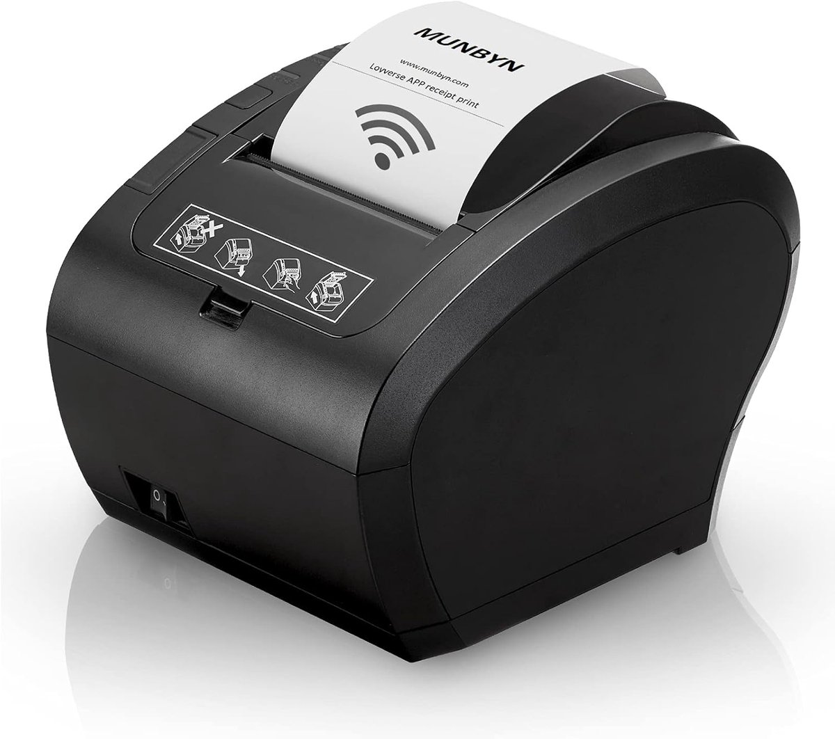 Thermische Bonprinter 80mm met USB, Ethernet en Wi-Fi – Voor Supermarkten, Keukens en Meer