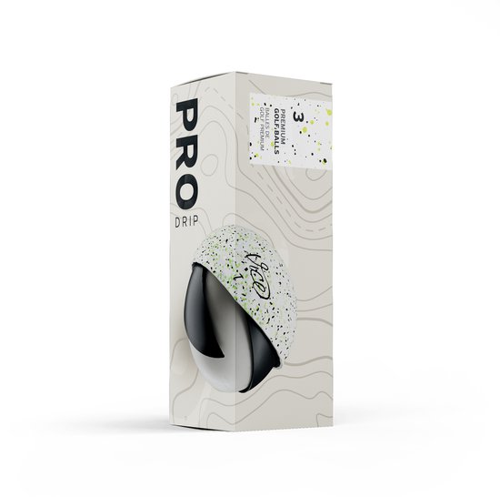Vice Golf - Vice Pro - Drip Lime - Golfballen van Vice — afbeelding 4