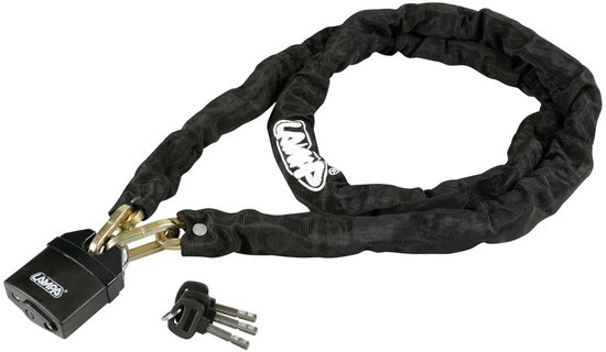 Lampa Geharde Stalen Kettingslot 200 cm 8 mm Vierkant – Anti-diefstal Fiets Motor Scooter Veilig Slot