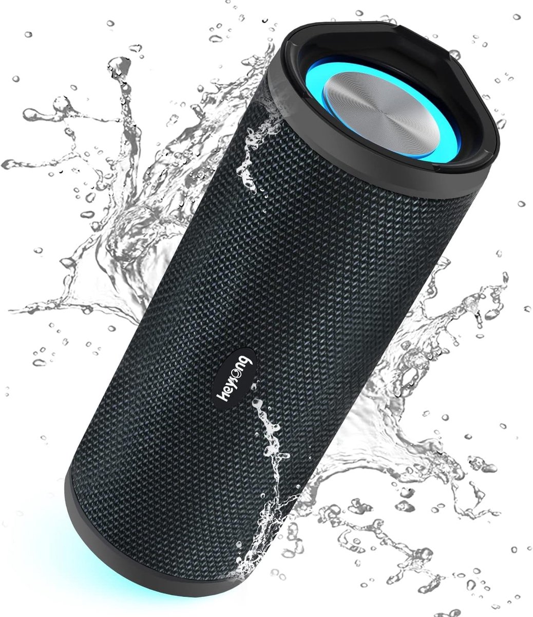 Draagbare Bluetooth-luidspreker met Waterdichte Functies en LED-verlichting