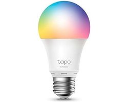 Slimme WiFi-Ledlamp E27, Meerkleurig, 8,7W, Geen Hub Nodig, Compatibel met Alexa en Google Assistant, Energiebesparend