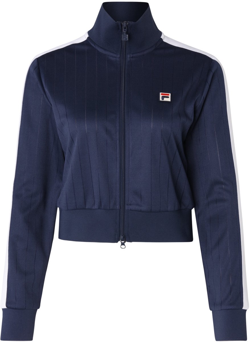 Trainingsjack voor dames Fila Lorce Zwarte Iris