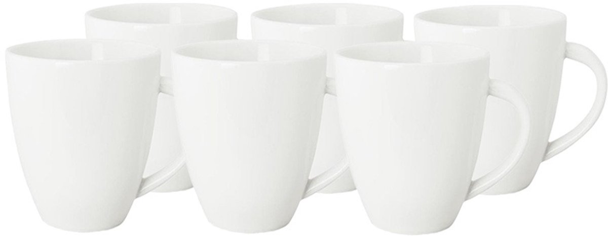 Mok VT Wonen Ivory White 250ml (6-Delig)