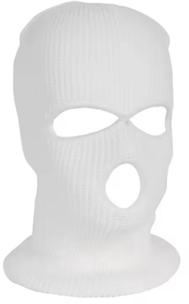 Scoby Bivakmuts Gezichtsmuts Motor Balaclava Face Mask One Wit