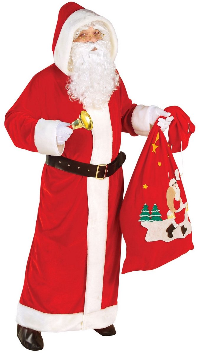 Kerstmanpak Jas deluxe santa