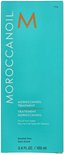 Moroccanoil Treatment doos, turquoise en oranje.