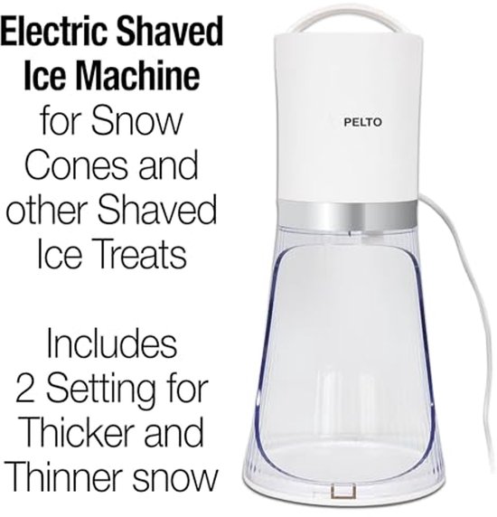 Sneeuwkegelmachine set met 3 smaken en 25 kegelbekers - ideale elektrische ijsmaker voor feesten en kinderactiviteiten — afbeelding 5