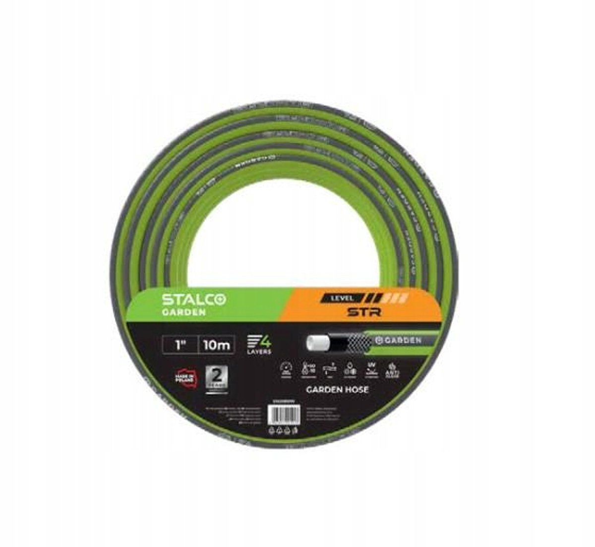 Stalco Garden Tuinslang 1" 10m - Duurzaam en UV-bestendig
