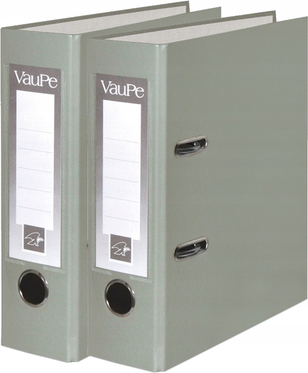 VauPe A5 Ringband Segregator 75mm Grijs - 2 Stuks