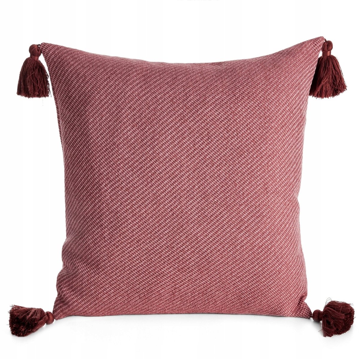 Sierkussens 45x45cm met Pompons - Roze