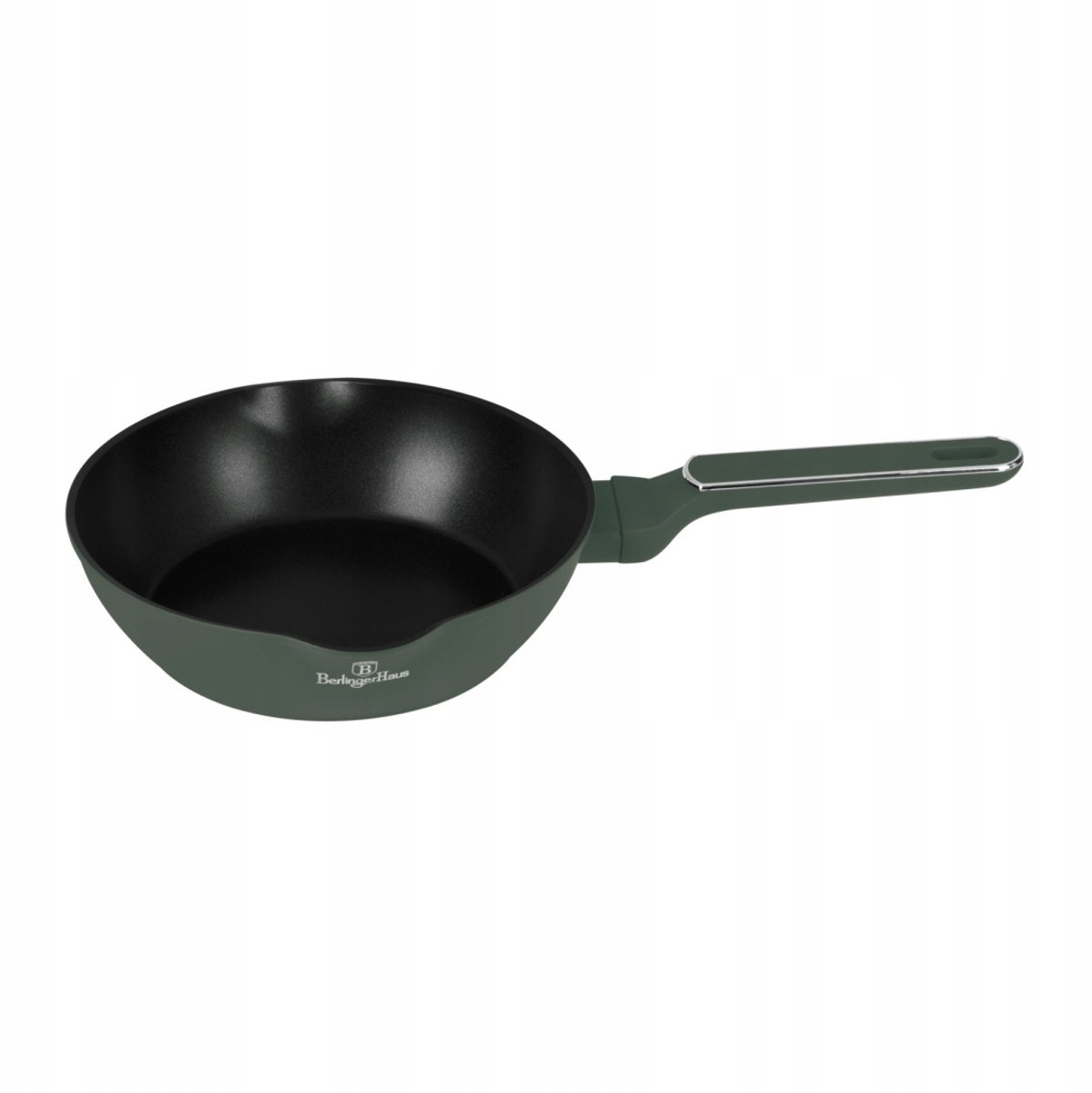 Berlinger Haus 8157 - Koekenpan 24 cm - Matt green collection - met schenktuit