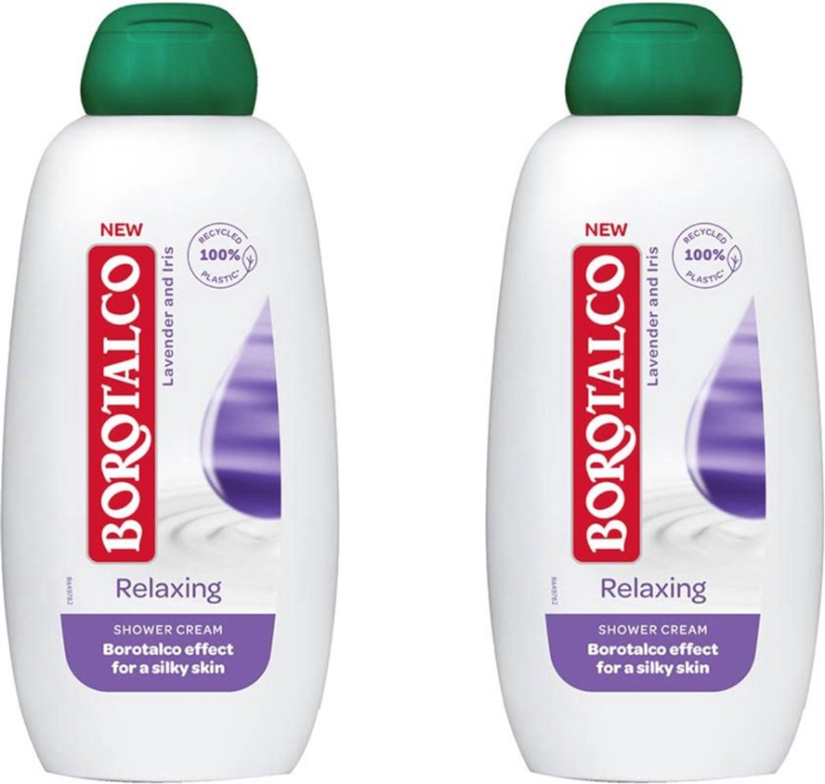 Borotalco Douchegel XXL Lavendel - Duoverpakking 2 x 600 ml