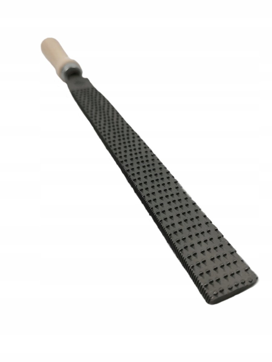 Vlakke Vijl Hout 250mm - Grof (Nr. 1)