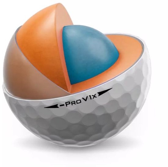 Titleist ProV1X Left Dash Align Golfballen — afbeelding 4