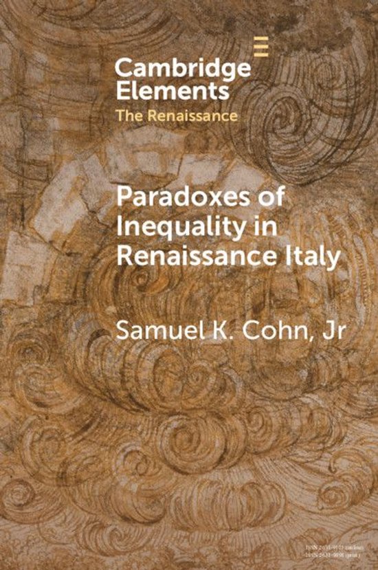 Elements in the Renaissance - Paradoxes of Inequality in Ren ... - cover