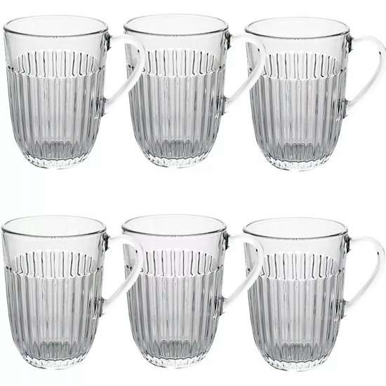 Hanse Stlwerft Glas Oslo Long 6er Set, 6-tlg., 350ml Füllmenge, für