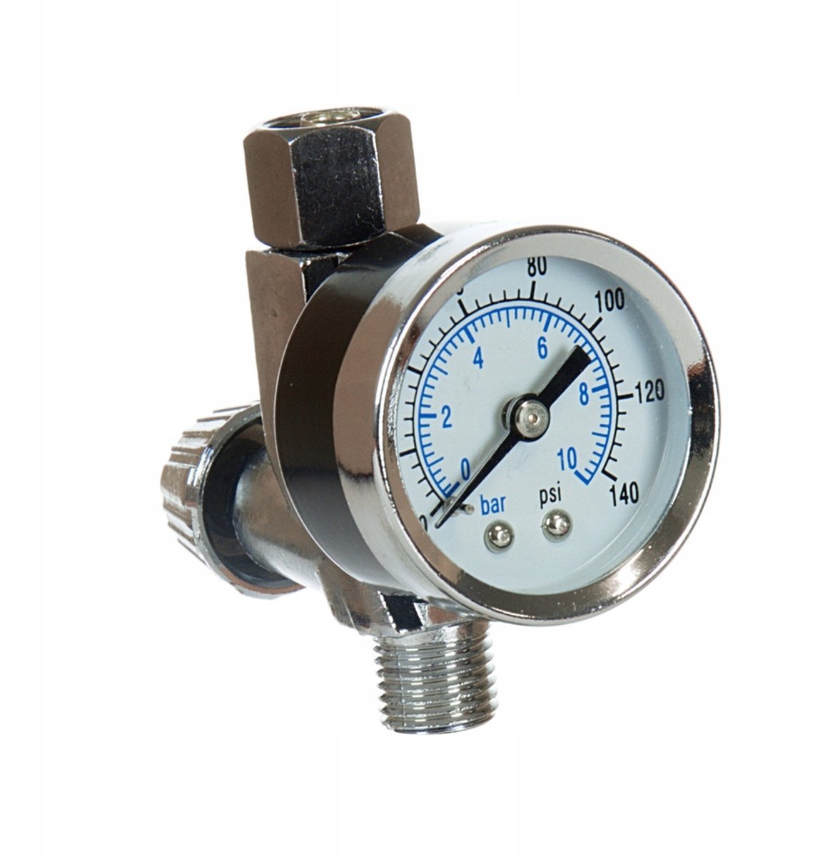 Auarita FR-3 Drukregelaar met Manometer 1/4" voor Spuitpistolen