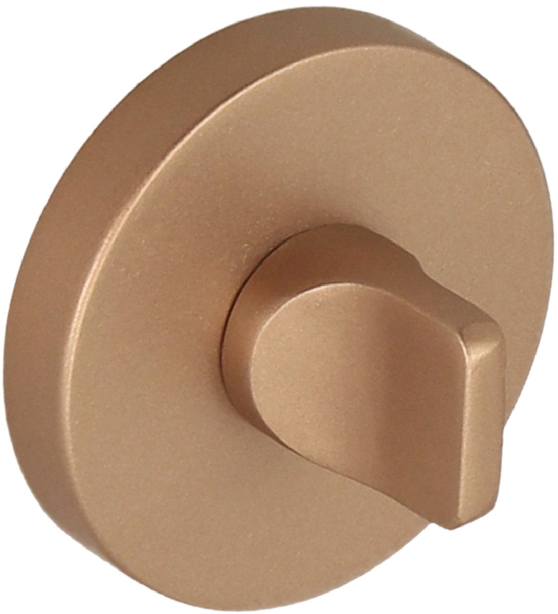 Gamet Toilet Rosette Goud Roze Satijn Rond Bord PLT26J