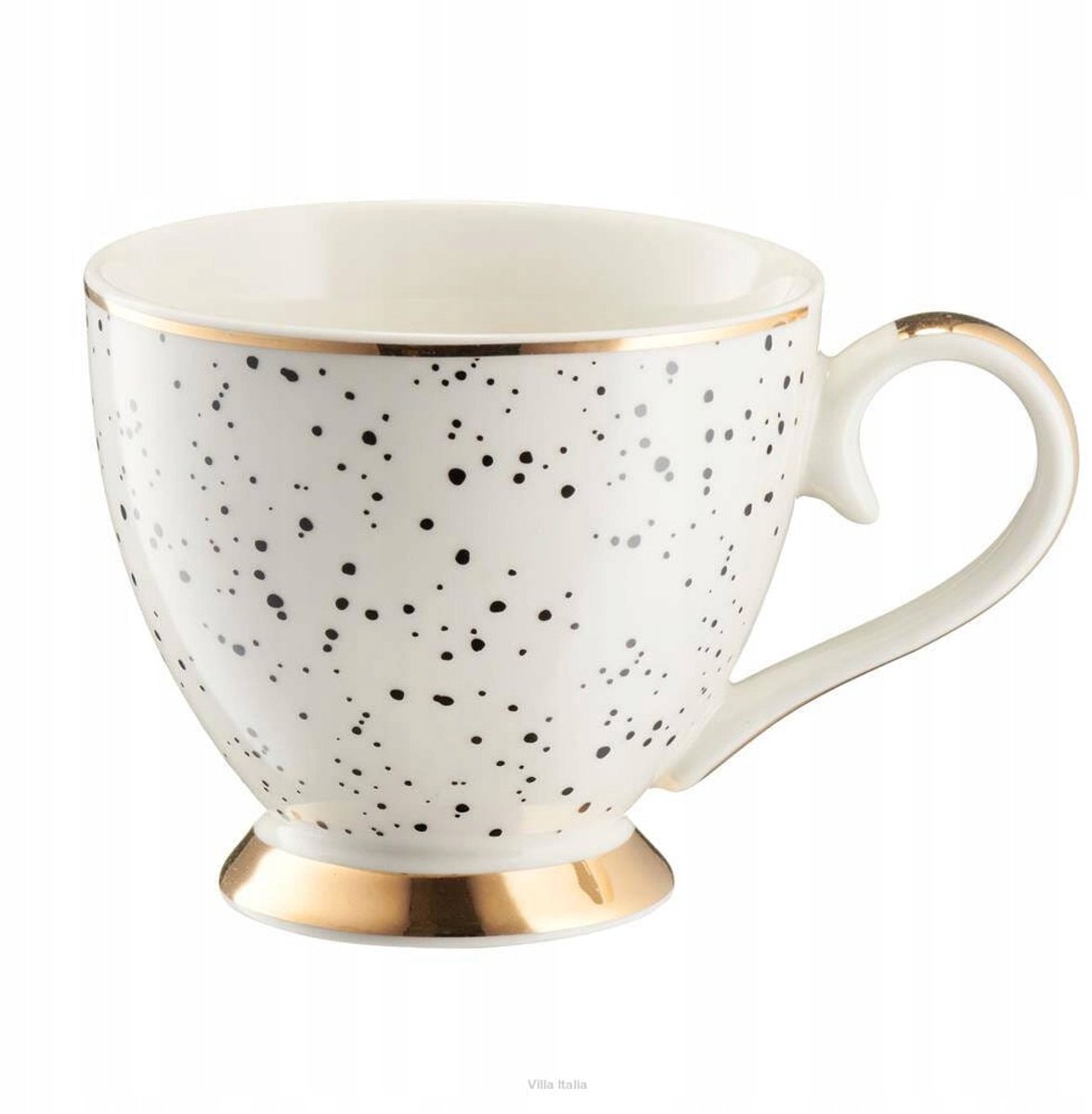 Jumbo Mok SABBIA 450 ml - Handbeschilderd met goud