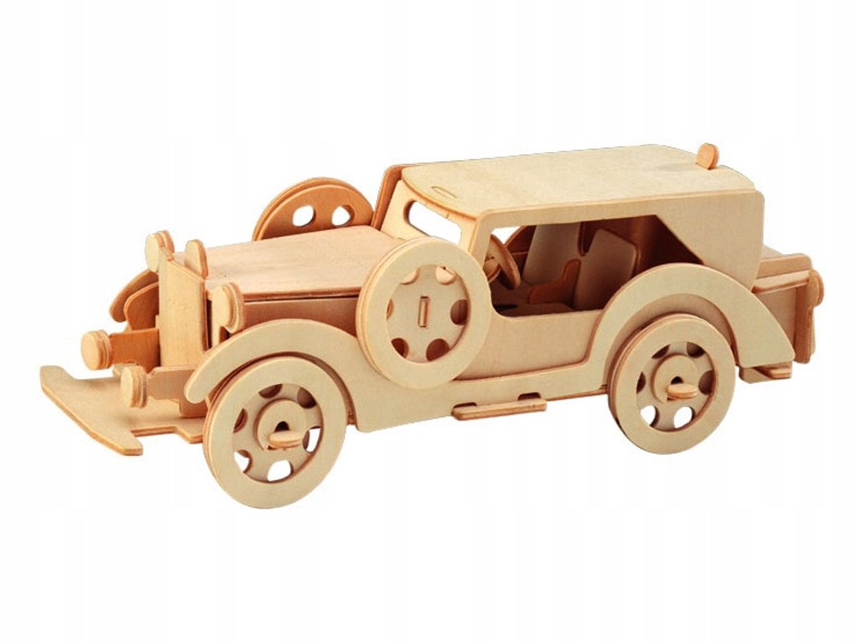 Ford V8 Houten 3D-puzzelmodel - Sea-Land P014