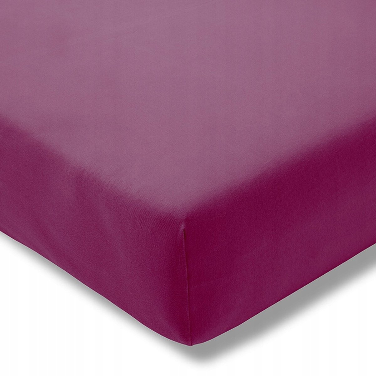 Estella Jersey Hoeslaken 100x200cm - Fuchsia - Strakke Pasvorm
