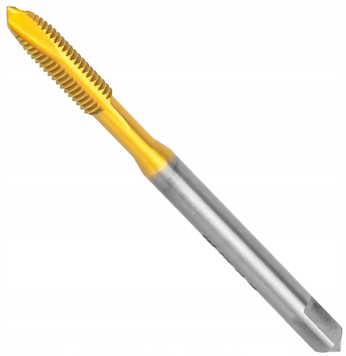 M4x0,7 Kobalt TiN Doorlopende Schroefdraad Snijder DIN 371 HSSE