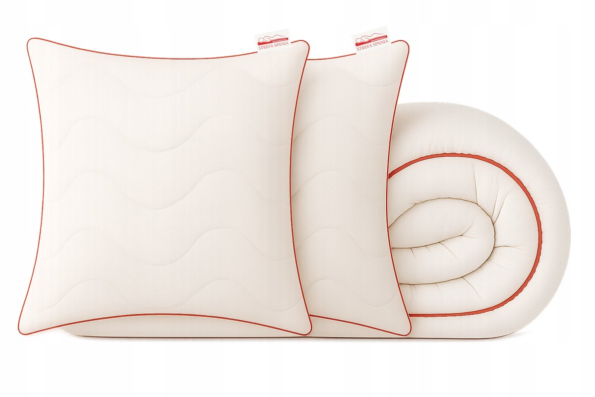Linea Rosso Dekbed 160x200cm & 2x Kussens 70x80cm - Nederlandse Kwaliteit