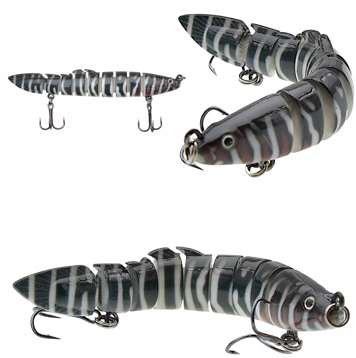 Wobbler 10 cm 10 g gebroken zinkend kunstaas snoek