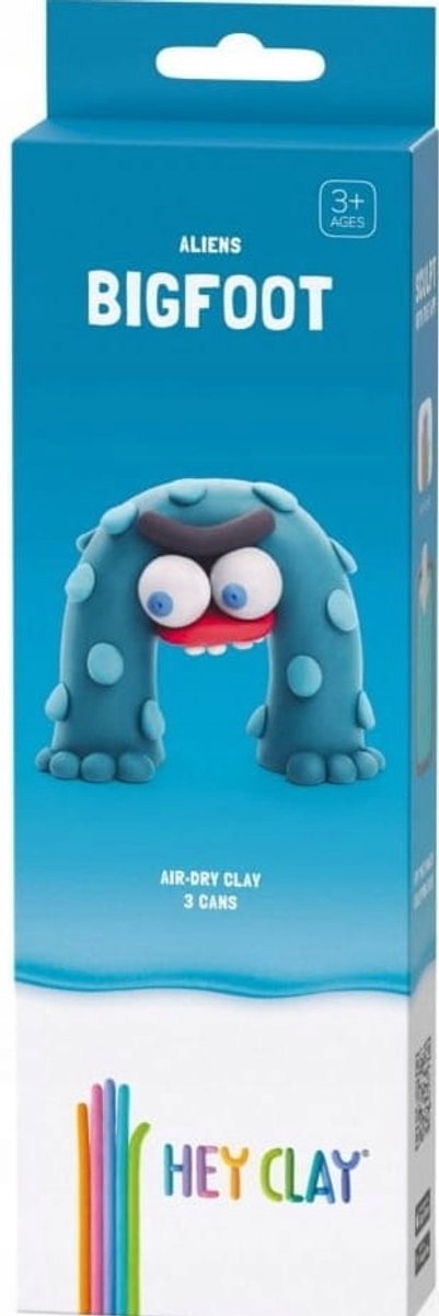 Hey Clay Kleimassa Bigfoot - 5 Kleuren, 3 Bussen