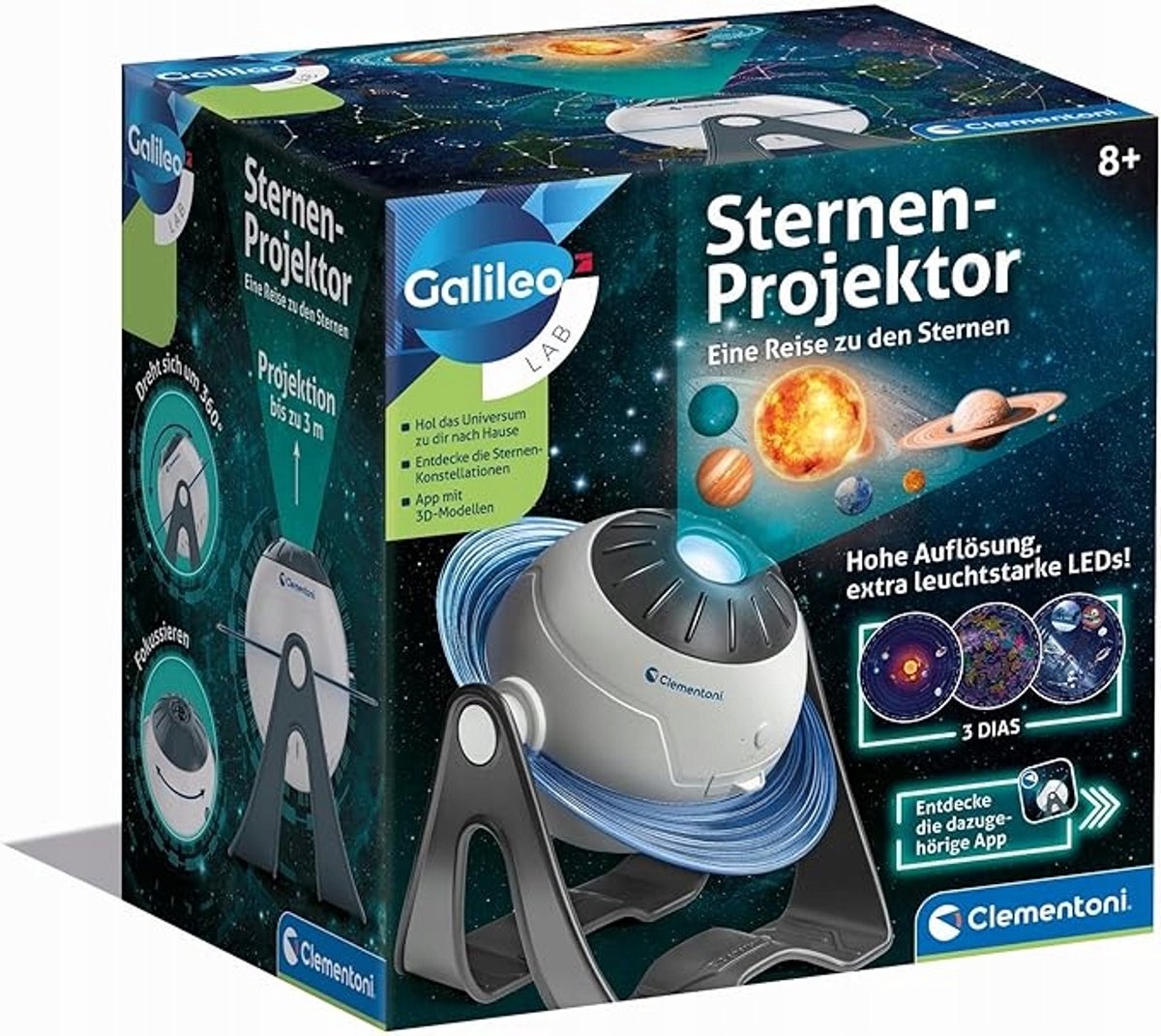 Clementoni Galileo Lab Sterrenprojector - Leerzaam Planetarium voor Kinderen