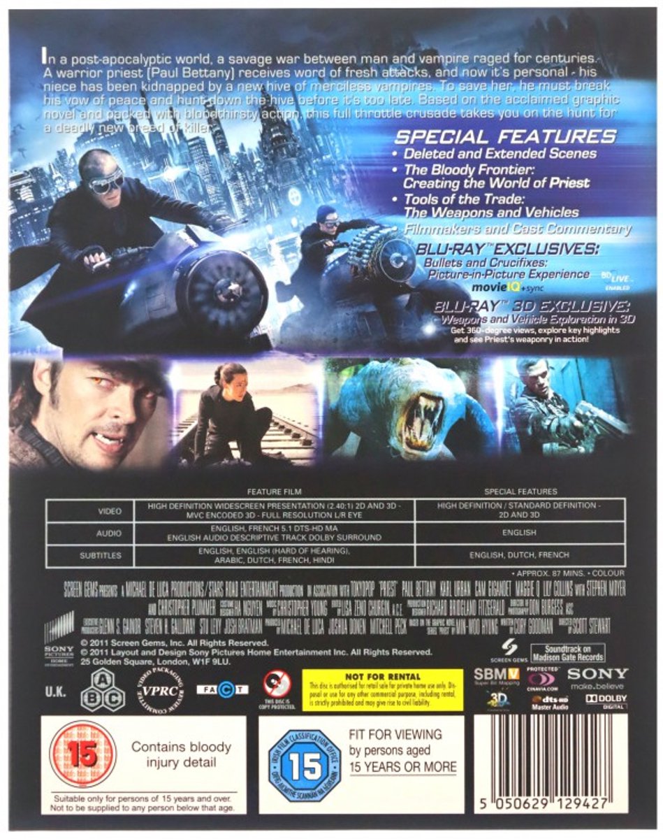 Sony Pictures Home Ent. Priest thumbnail 4