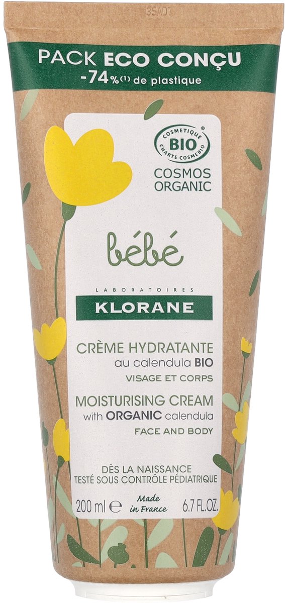 Klorane Bébé Crème Hydratante 200ml van Klorane — afbeelding 3