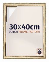 Baklijst 30x40 cm - Goud Antiek - Geschikt voor Canvasdoek - MDF Baklijst Lausanne