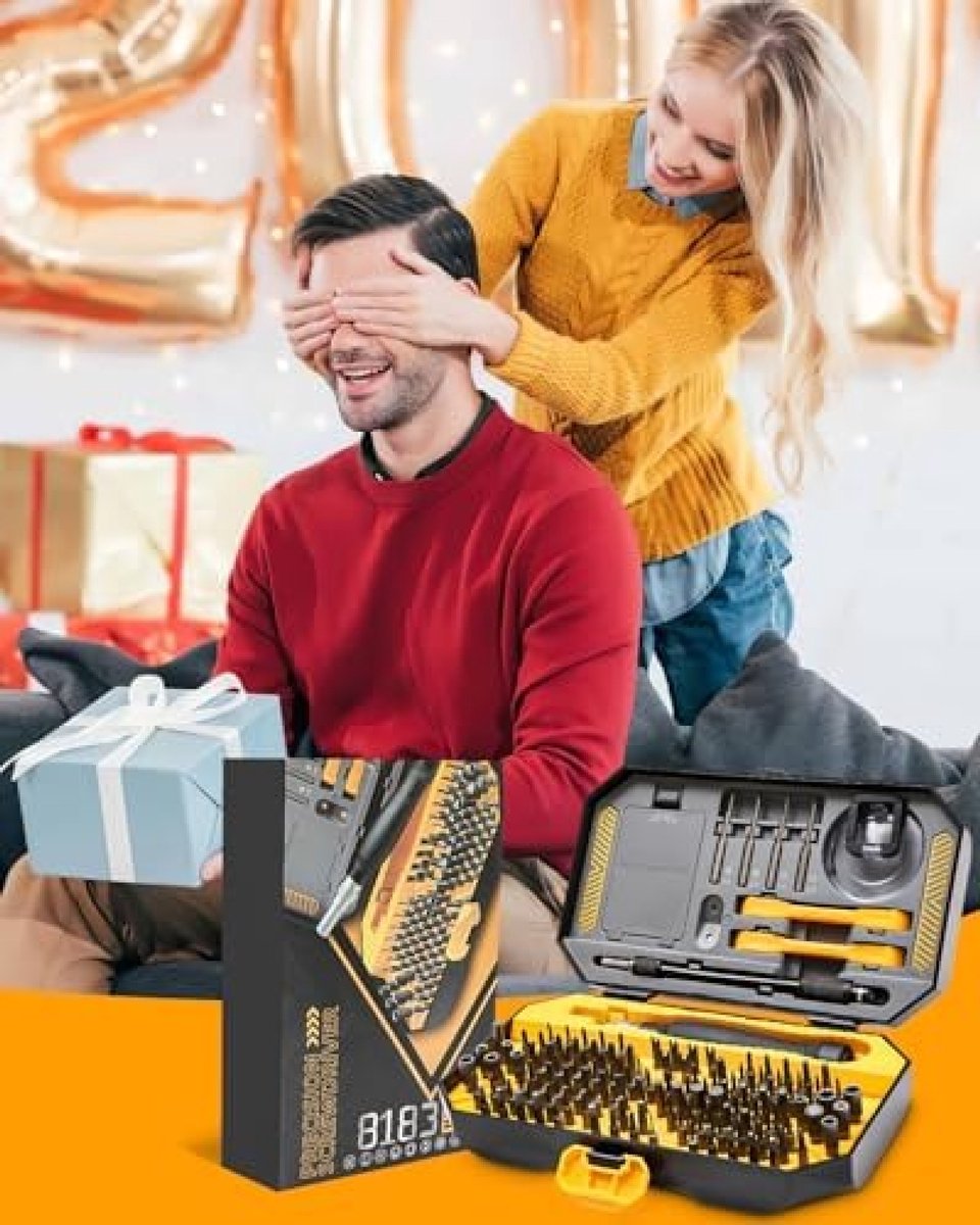 PromoHome 145-delige precisie schroevendraaierset voor elektronica reparatie