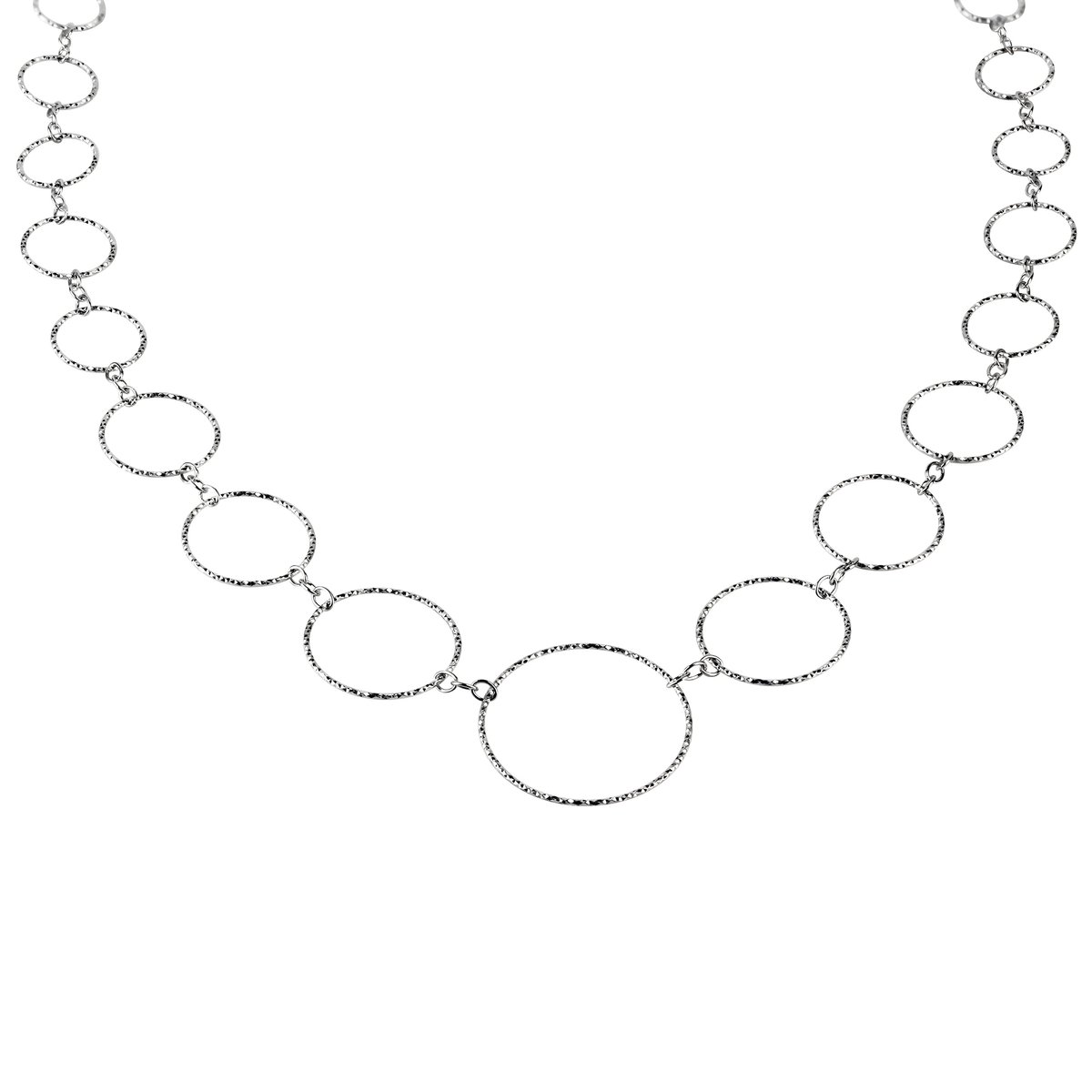 Celesta Silber Collier 925 Silber rhodiniert