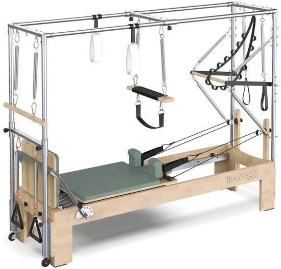 Liveness Cadillac Reformer PTX 6000 Eikenhout - NRG fitness - €3.445,64