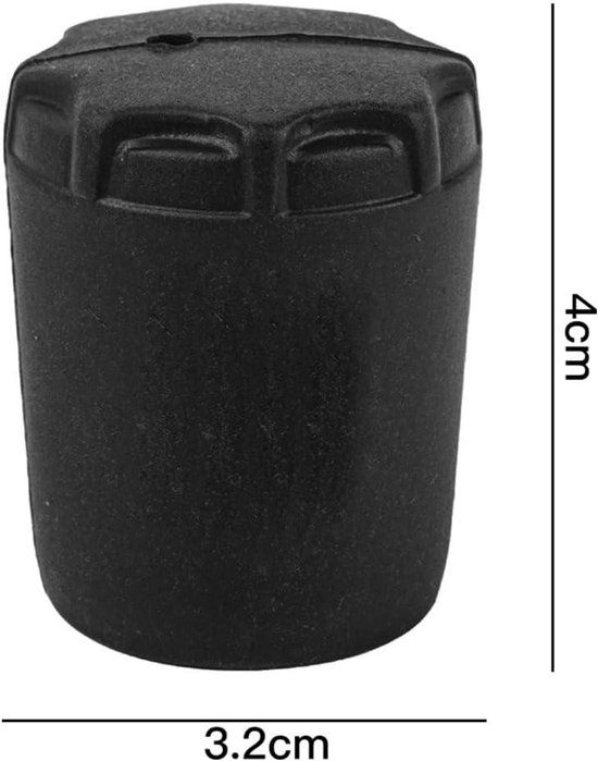 Allecto plus - Hengel Eindkap Siliconen Hoes 4 Pack - Hengel Tip Cover voor Vissers - Universele Bescherming tegen Slijtage - Set van 4 — afbeelding 3