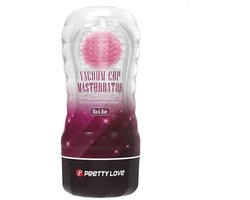 Pretty Love - Black Hole - Masturbator Cup - Met Rollende Bal Voor Extra Sensaties - Roze