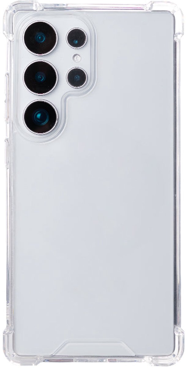 Rixus Anti-Burst Case For Samsung Galaxy S25 Ultra Transparent
