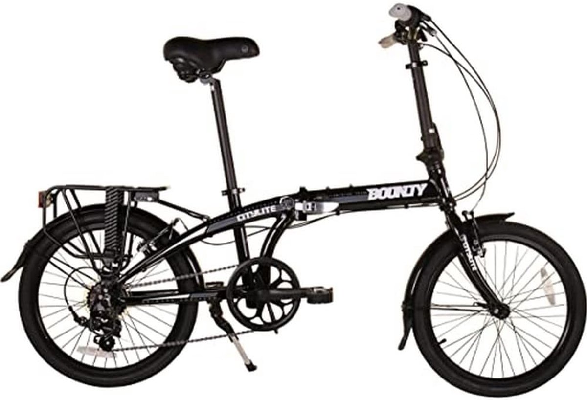 Lichte vouwfiets met Shimano 6 versnellingen en Revo Shifters - Perfect voor pendelaars