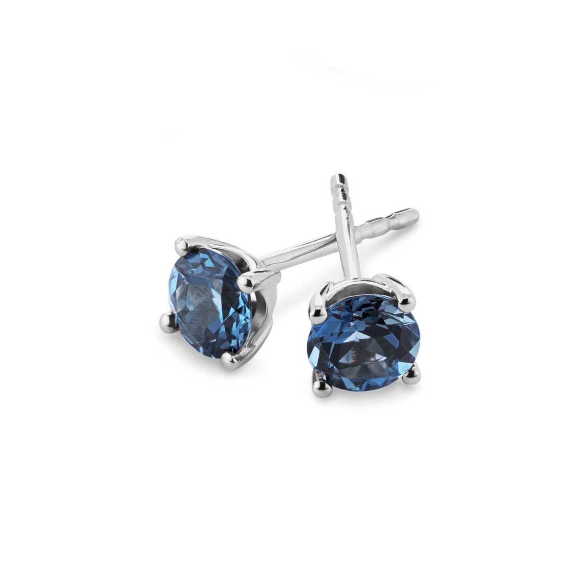 Orolino Ohrringe Gold 585 mit 2x Blautopas (beh.) London Blue