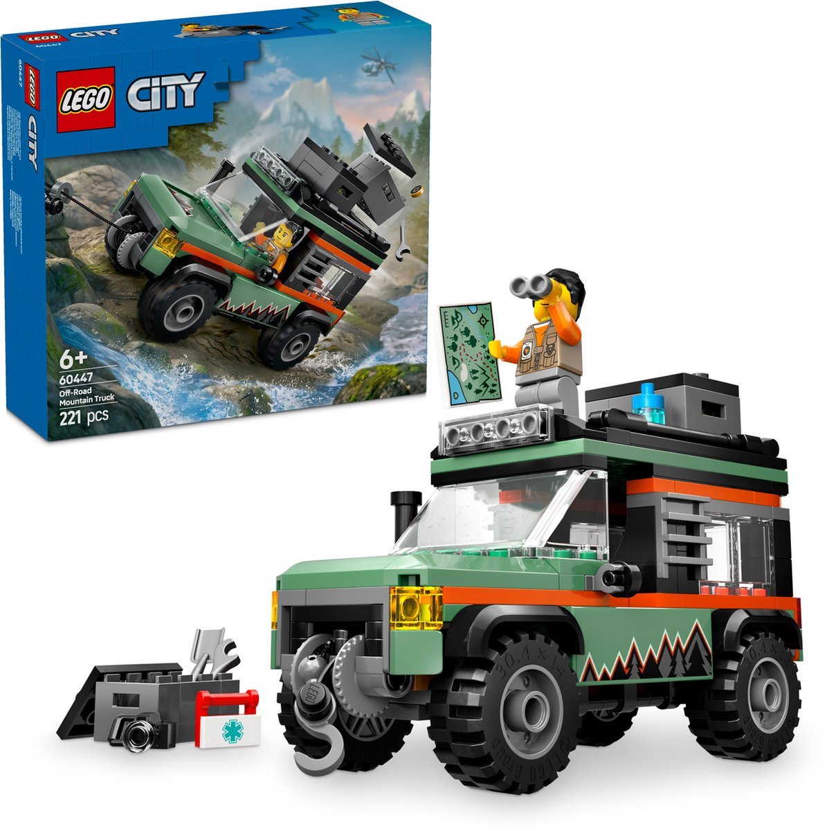 LEGO City 4x4 terreinwagen voor in de bergen - 60447 — afbeelding 15