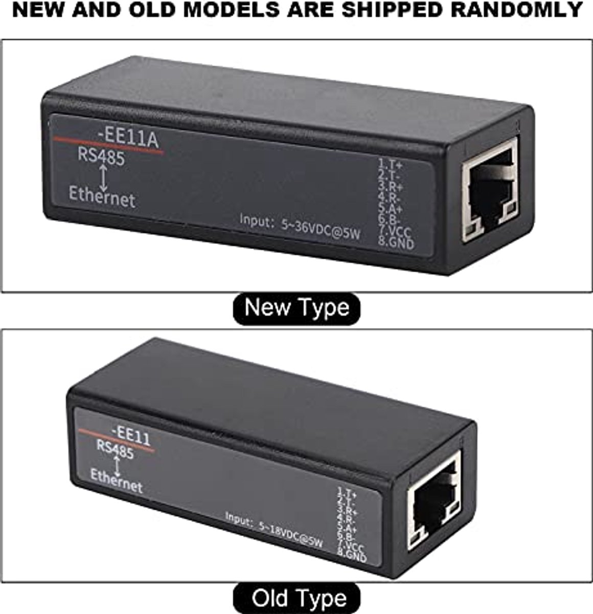 HF7121 Seriële Server Ethernet Module met 5-18VDC voor Ethernet DTU Kort bericht